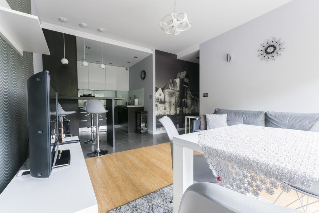 Ferienwohnung Pohulanka Luxury Danzig Exterior foto